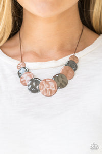 Paparazzi Accessories A Daring DISCovery - Multi Necklace & Earrings 