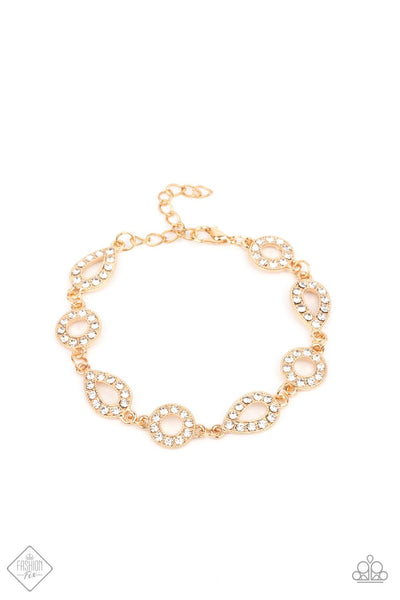 Paparazzi Accessories Royally Refined - Gold Bracelet 