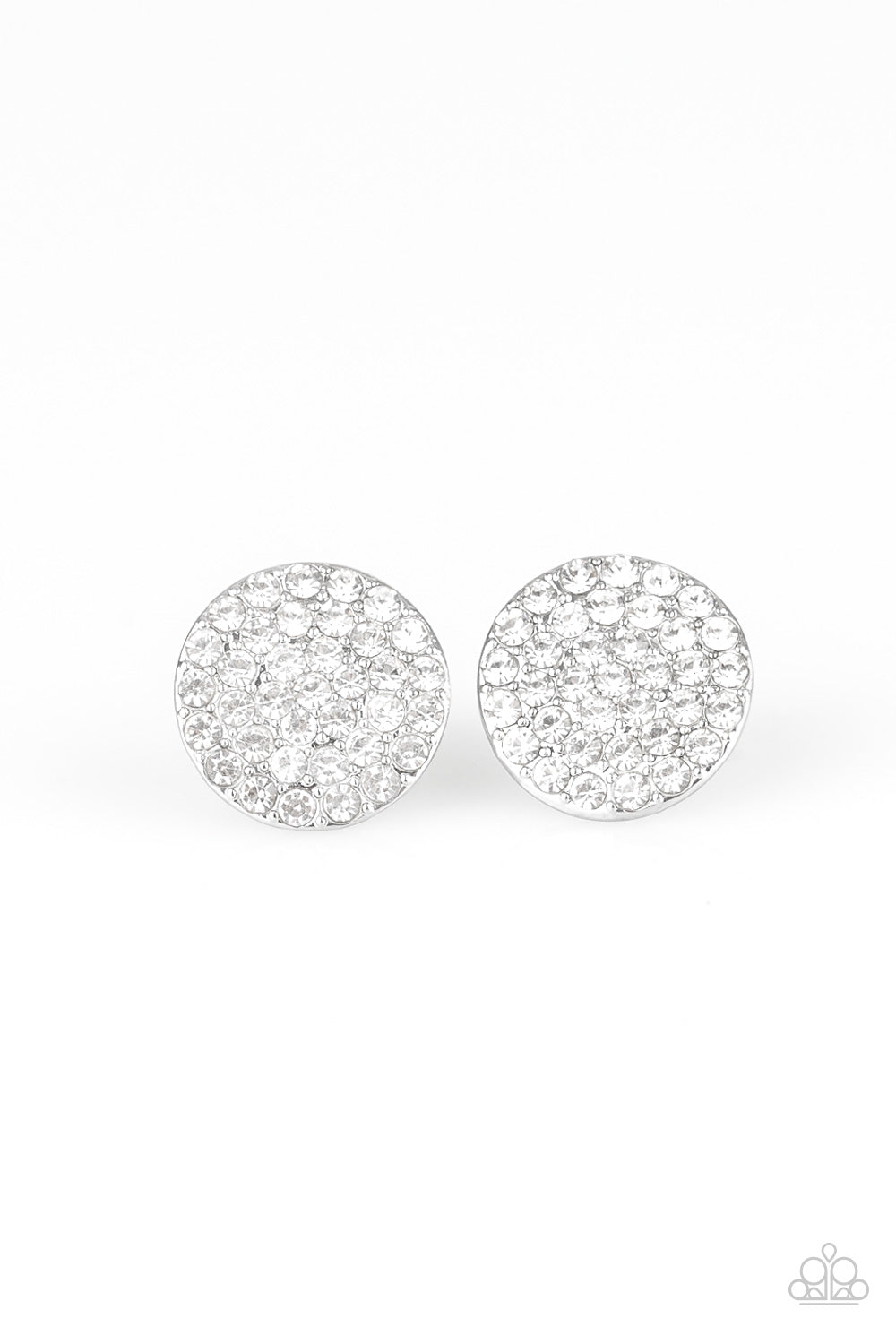 Paparazzi Accessories Greatest Of All Time - White Earrings 