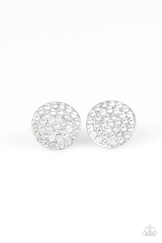 Paparazzi Accessories Greatest Of All Time - White Earrings 