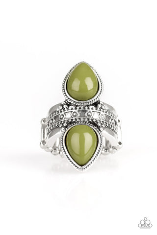 Paparazzi Accessories New Age Leader Green Ring