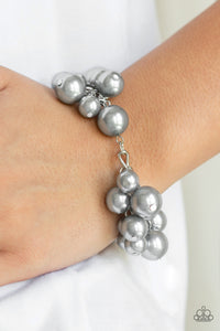 Paparazzi Accessories Girls In Pearls - Silver Bracelet 