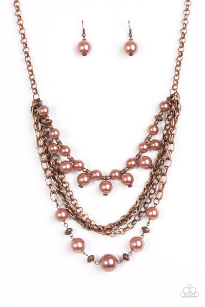 Paparazzi Accessories Urban Riches - Copper Necklace 