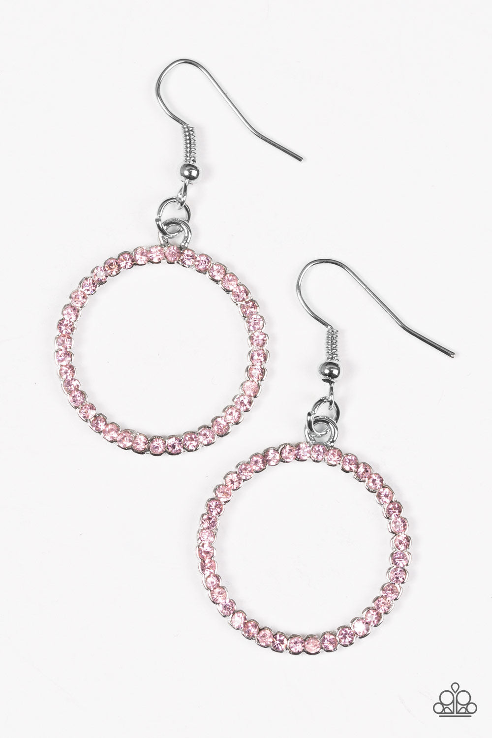 Paparazzi Accessories Champagne Chic - Pink Earrings 