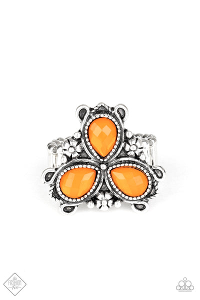 Paparazzi Accessories Ambrosial Garden Orange Ring