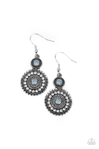 Paparazzi Accessories Opulent Outreach - Blue​ Earrings 