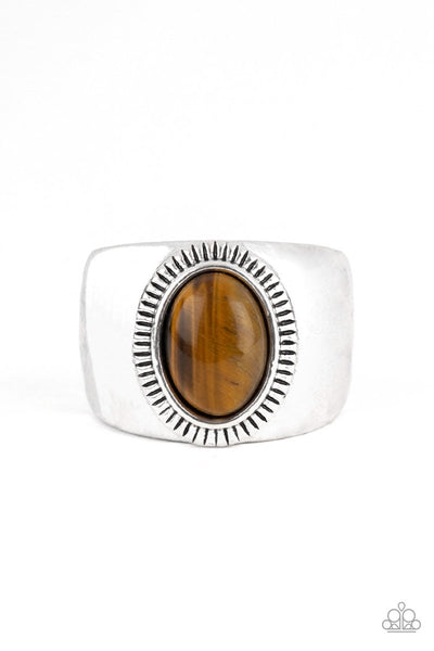 Paparazzi Accessories The Prospector Brown Ring