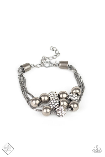 Paparazzi Accessories Industrial Integration White Bracelet 