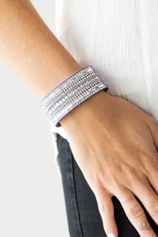 Paparazzi Accessories Rebel Radiance - Purple Bracelet 