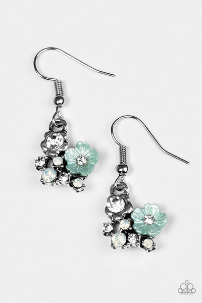 Paparazzi Accessories Happiness Blooms From Within - Green Earrings 