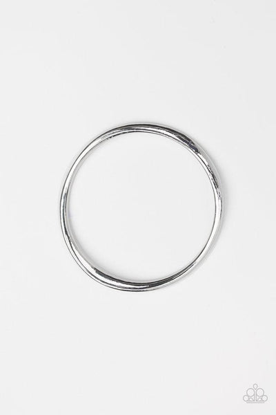 Paparazzi Accessories Awesomely Asymmetrical - Silver Bracelet