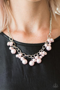 Paparazzi Accessories Celebrity Treatment - Pink Necklace & Earrings 