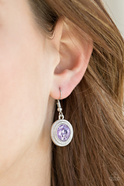 Paparazzi Accessories Beginners LUXE - Purple Earrings 