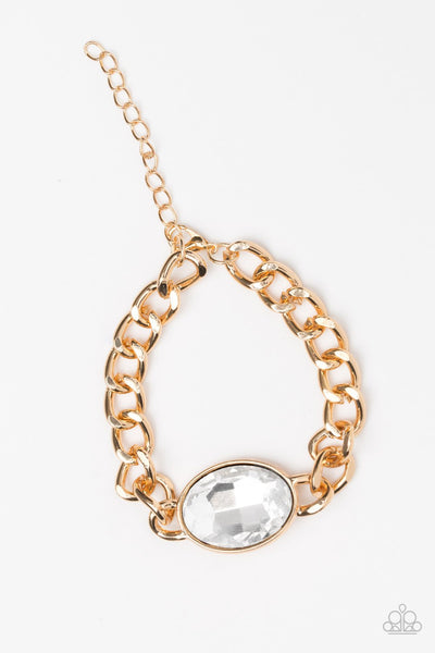 Paparazzi Accessories - Luxury Lush - Gold Bracelet