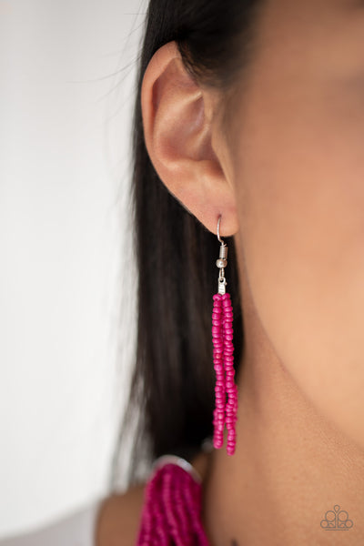 Paparazzi Accessories The Show Must CONGO On! - Pink Necklace & Earrings 