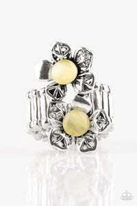 Paparazzi Accessories Magnolia Mansions Yellow Ring