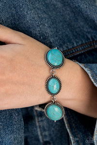 Paparazzi Accessories River View - Blue Bracelet 