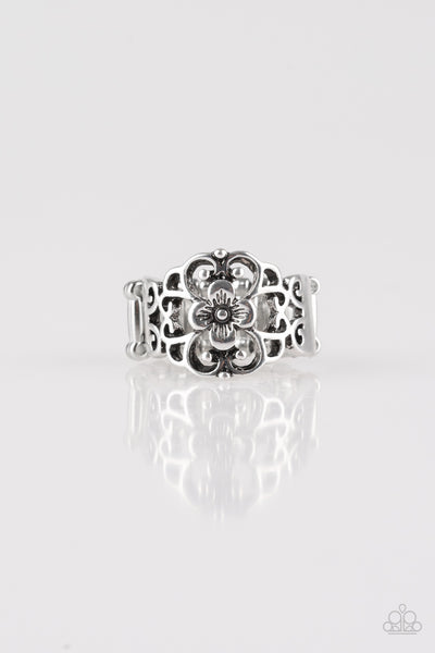Paparazzi Accessories Fanciful Flower Gardens - Silver Ring