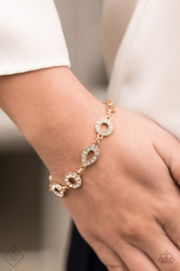 Paparazzi Accessories Royally Refined - Gold Bracelet 