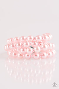 Paparazzi Accessories Work The BALLROOM - Pink Bracelet 