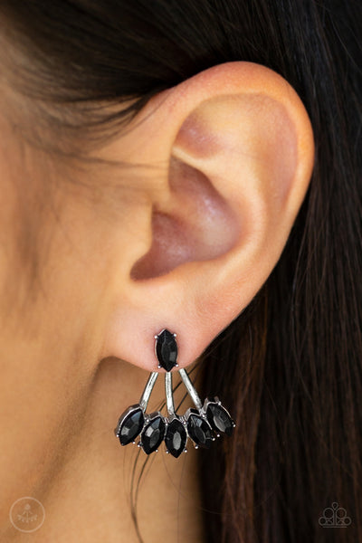 Paparazzi Accessories Chicly Carnivalesque - Black Earrings 