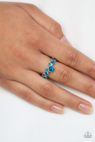 Paparazzi Accessories Sparkle Spree - Blue Ring