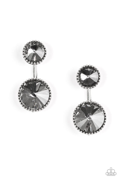 Paparazzi Accessories Bling Squad - Silver Post Earrings 
