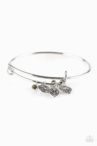 Paparazzi Accessories The Elephant In The Room - Green Bracelet 