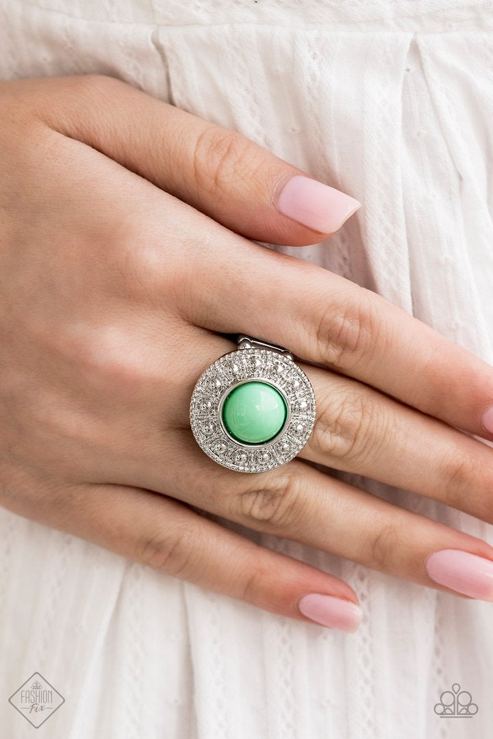 Paparazzi Accessories Treasure Chest Green Ring