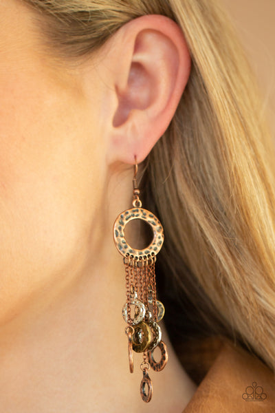 Paparazzi Accessories Right Under Your NOISE - Multi Earrings 