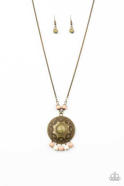 Paparazzi Accessories Santa Fe Garden - Multi Necklace & Earrings 