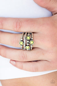 Paparazzi Accessories Beach House Party - Green Ring
