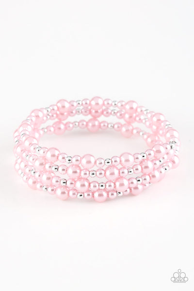 Paparazzi Accessories Classic Confidence - Pink Bracelet 