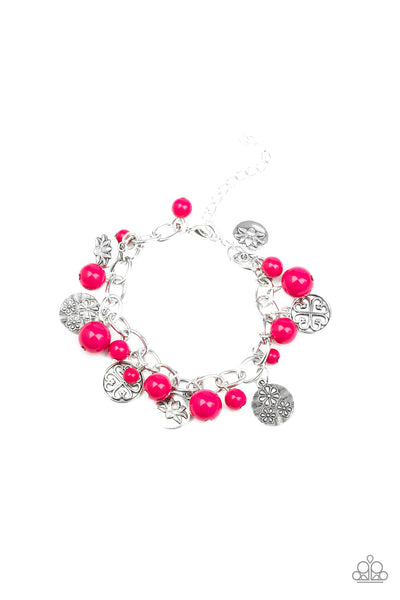 Paparazzi Accessories Lotus Lagoon - Pink Bracelet 