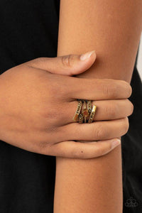 Paparazzi Accessories Well Played - Brass Ring