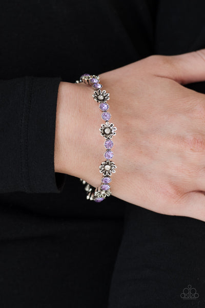 Paparazzi Bracelet Daffodil Diva - Purple