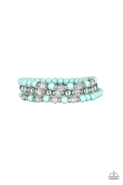 Paparazzi Accessories Irresistibly Irresistible - Blue Bracelet 