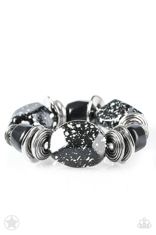 Paparazzi Accessories Glaze of Glory - Black Bracelet 