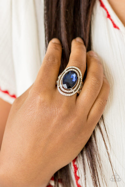 Paparazzi Accessories Making History - Blue Ring