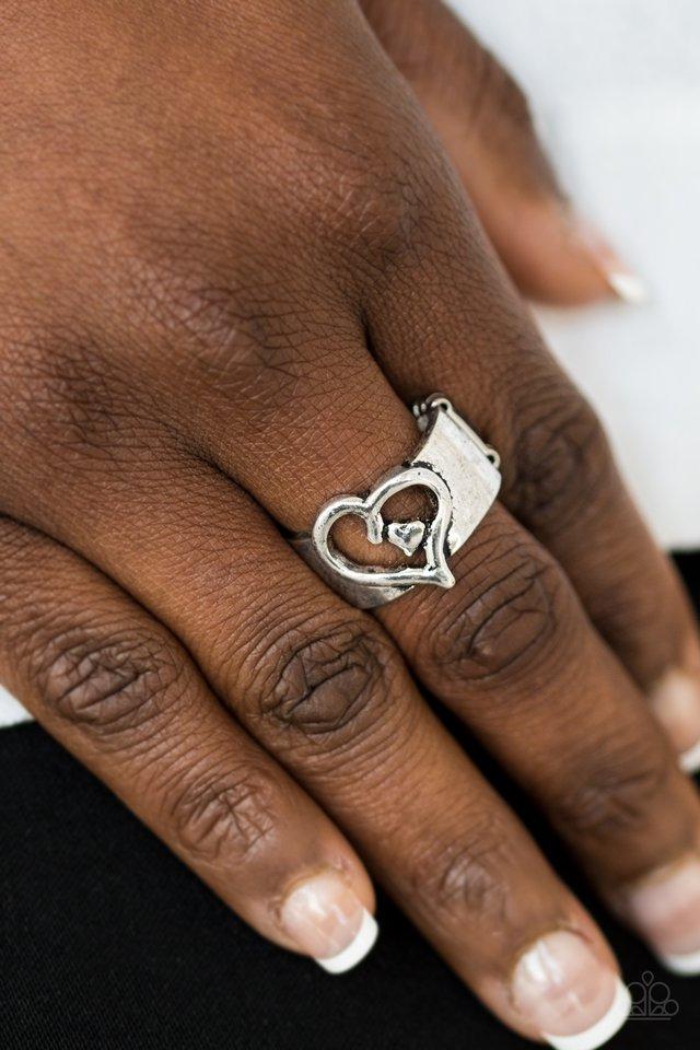 Paparazzi Accessories Cute As Cupid - Silver Ring