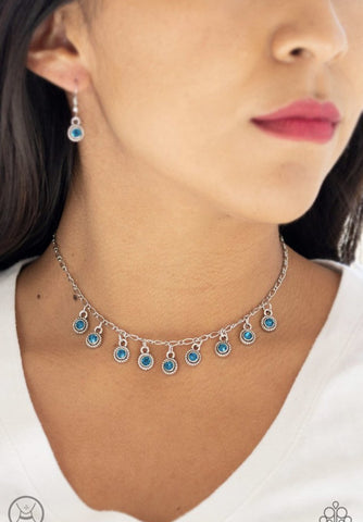 Paparazzi Accessories Popstar Party - Blue Choker