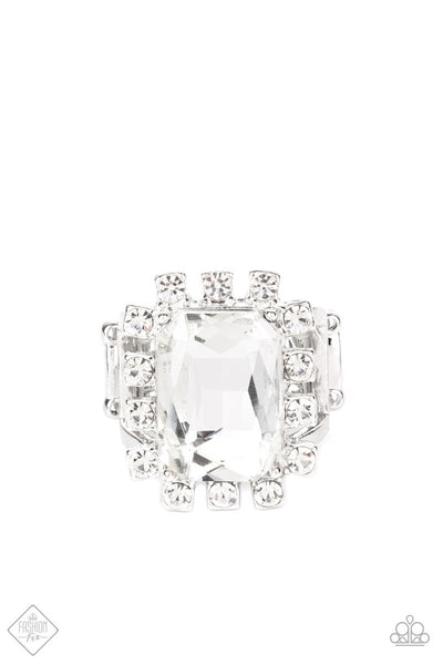 Paparazzi Accessories Galactic Glamour - White Ring