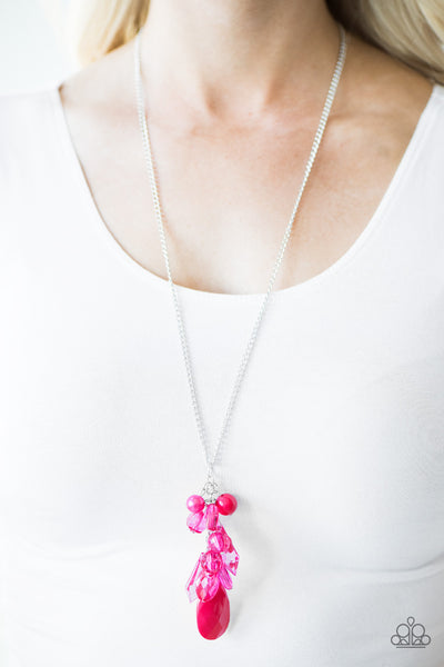 Paparazzi Accessories Keepin It Colorful - Pink Necklace
