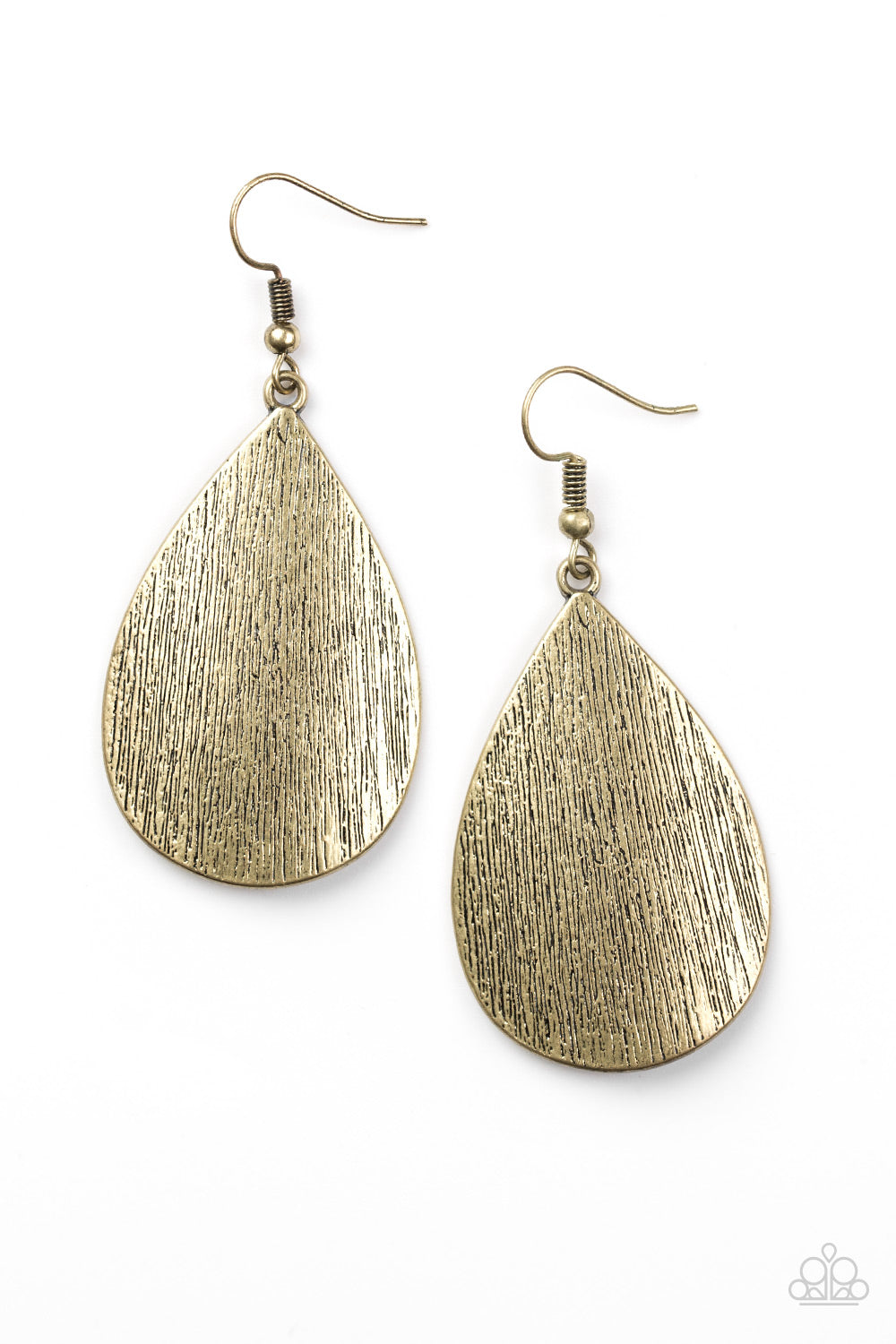 Paparazzi Accessories All Allure - Brass Earrings 