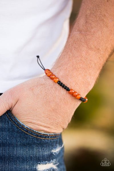 Paparazzi Accessories Alert - Orange Bracelet 