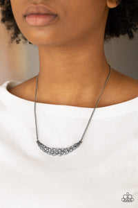 Paparazzi Accessories Whatever Floats Your YACHT - Black Necklace & Earrings 