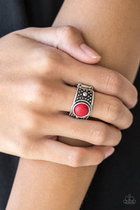 Paparazzi Accessories Summer Oasis - Red Ring