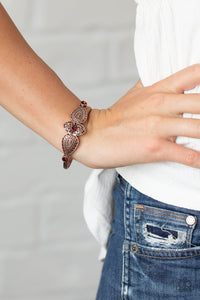 Paparazzi Accessories Flourishing Fashion - Copper Bracelet 