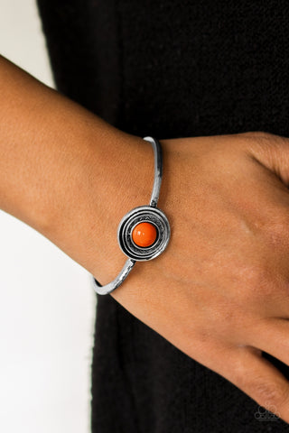 Paparazzi Accessories Sahara Sunshine - Orange Bracelet 