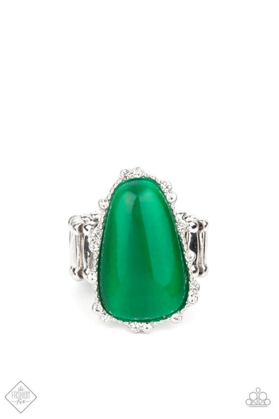 Paparazzi Accessories Newport Nouveau - Green Ring